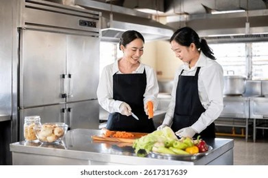 SUKHA F&B and kitchen staff Bali